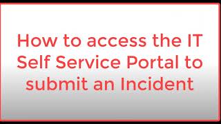 HEAT  Self Service Portal   Introduction