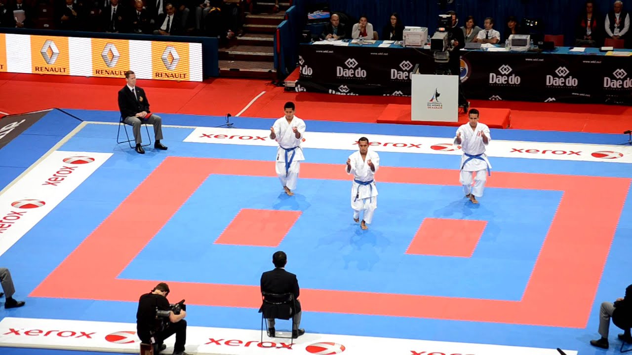 Team Kata Peru Bronze Medal Performance 2012 World Karate