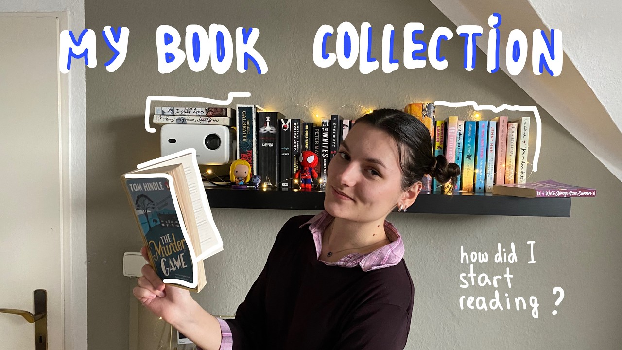 📖моя книжная мини-библиотека🫡как я начала читать?