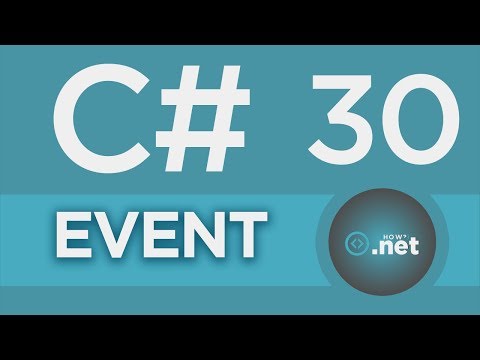 Video: Was ist ein Ereignis in C#?