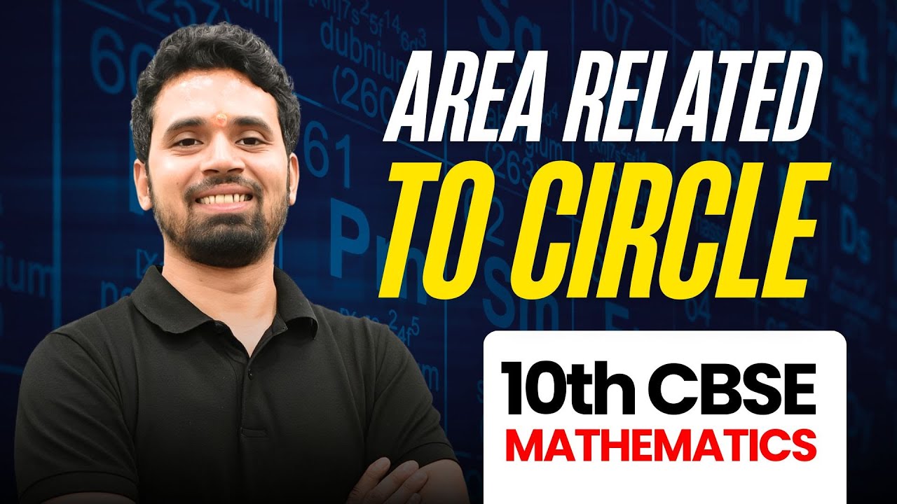 AREA RELATED TO CIRCLE | CLASS 10 CBSE | MATHS ONESHOT BY KARAN SIR | OBSESSION | 8112601234