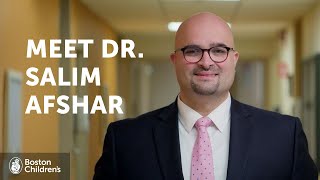 Caregiver profile: Salim Afshar, DMD, MD    | Boston Children's Hospital