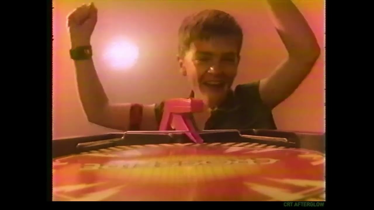 1988 Crossfire Game Commercial -Milton Bradley