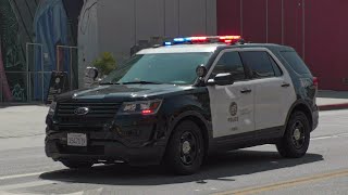 Famous LAPD Central Units Responding Code 3 Wealth