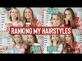 Rating my Christmas Morning Hairstyles - TEA - KayleyMelissa