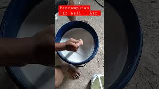 Download Lagu BERAPA CAMPURAN AIR NYA !!!!#bangunan #cara #cat #shorts #CARAADUKCAT MP3