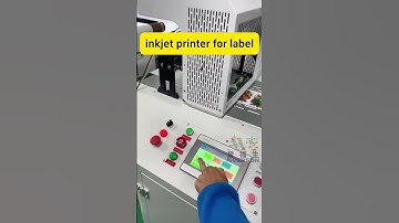Digital label printing machine #inkjetprinter #digitalprinting #cmyk #labelprinting #factory