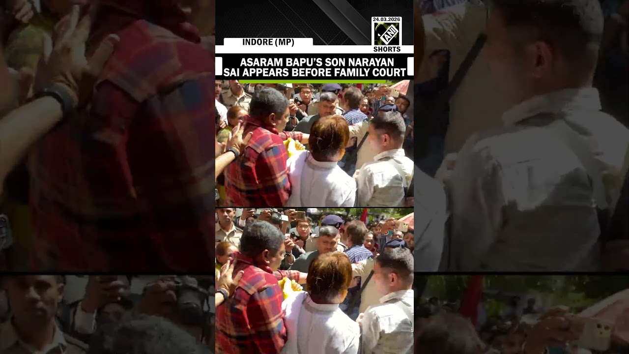 Asaram Bapu’s son Narayan Sai appears before family court for case filed against him by his wife