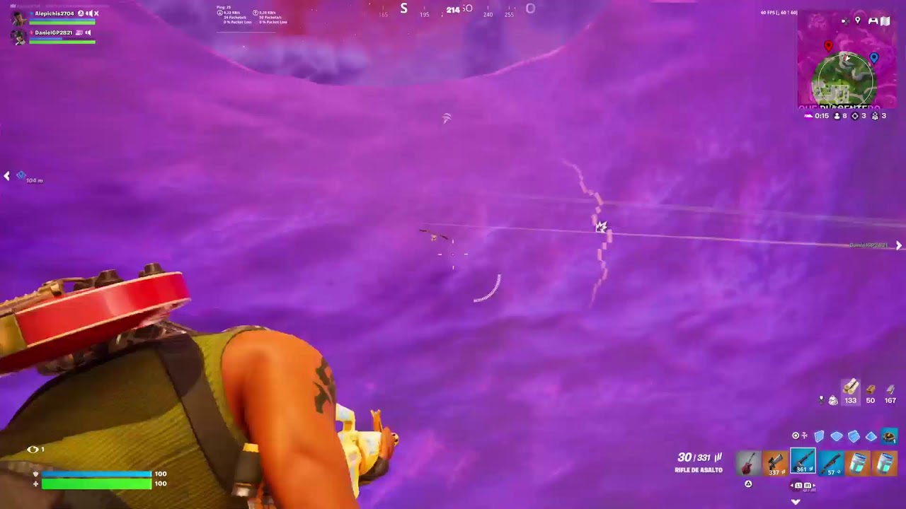 A 15 dias de terminar 2025, jugando partidas Fortnite 🤙🏼🔥