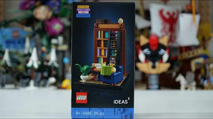 LEGO Ideas 40698 Books are my Passion - LEGO Speed Build Review