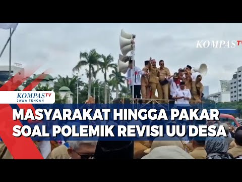 Masyarakat Hingga Pakar soal Polemik Revisi UU Desa