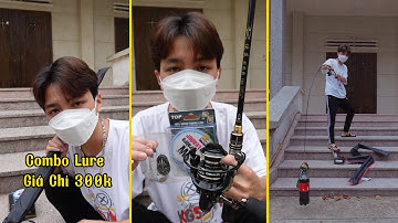 Review Combo Cần Câu Lure Giá 300k || TH Vlogs