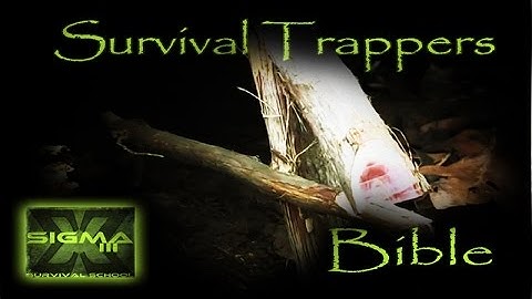The Survival Trappers Bible Part 3 Split Stick Figure 4