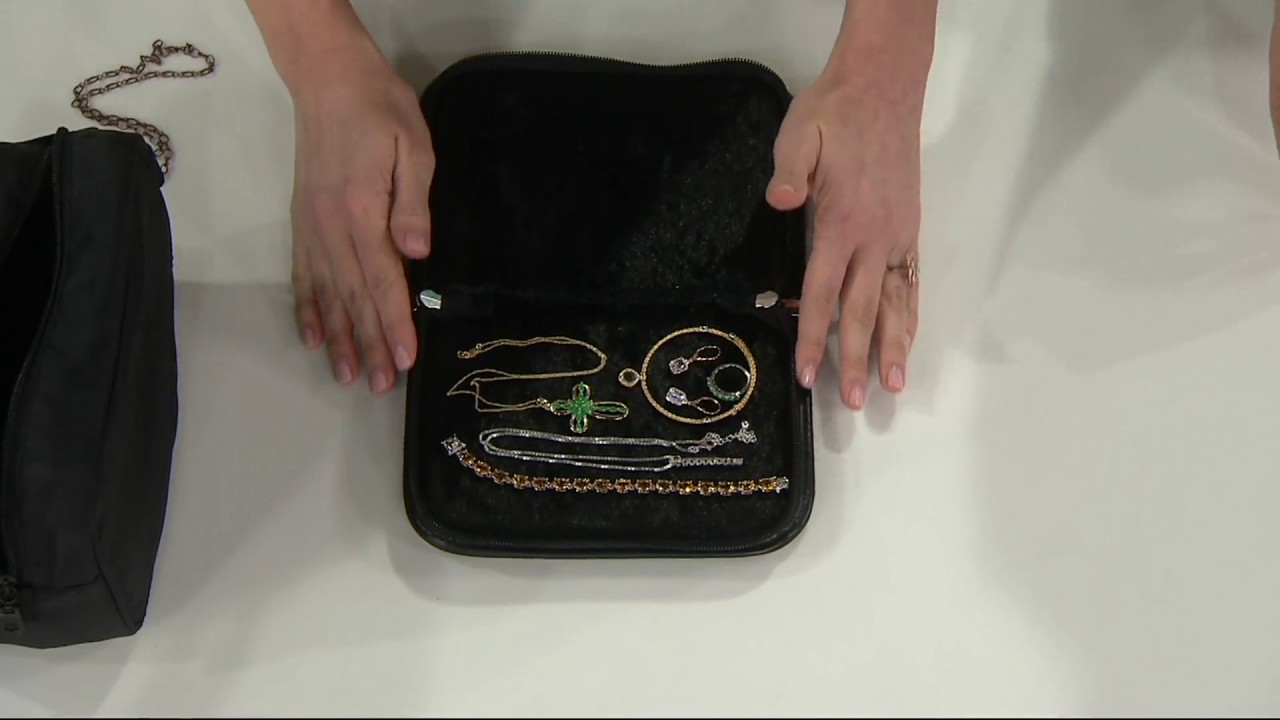Magbag Tangle Free Jewelry Travel Case on QVC - YouTube