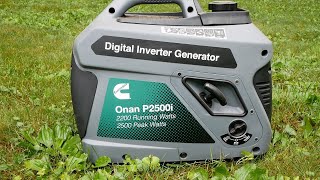 Cummins Onan P2500i Inverter Generator 8 month follow up impression and review.