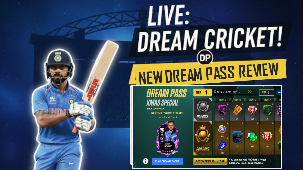 Playing Rank Matches & New dream Pass Review| Dream Cricket 25 | 