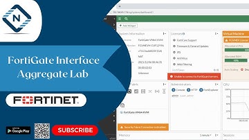 FortiGate Interface Aggregate Lab | Video# 6 | Networkforyou