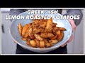 Greek (not really Greek) Lemon Roasted Potatoes Recipe