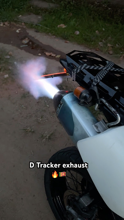 Kawasaki KLX / D Tracker 250 exhaust #srilanka #kawasaki #dtracker250 #dtracker