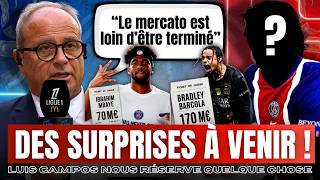 🚨MERCATO PSG 🔴🔵 LUIS CAMPOS NOUS PRÉPARE DU LOURD ! MEGNAN RESTE AU MHSC ! DÉBUTS RÊVÉS POUR FERRAN