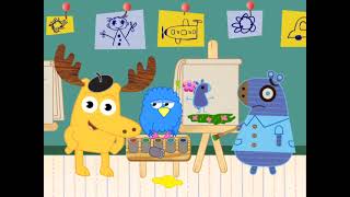 Moose And Zee - Henriettas Painting Noggin App Version