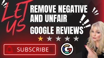 REMOVE Negative and Unfair Google Reviews🏆📊