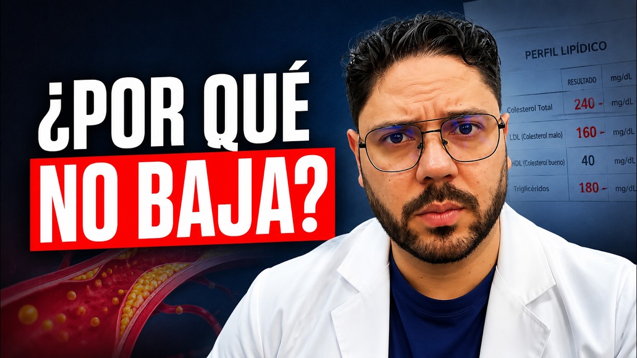 Miniatura del video: ¿Por qué tu COLESTEROL NO baja? 7 causas que debes conocer