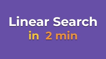 Linear Search in 2 min (Python)