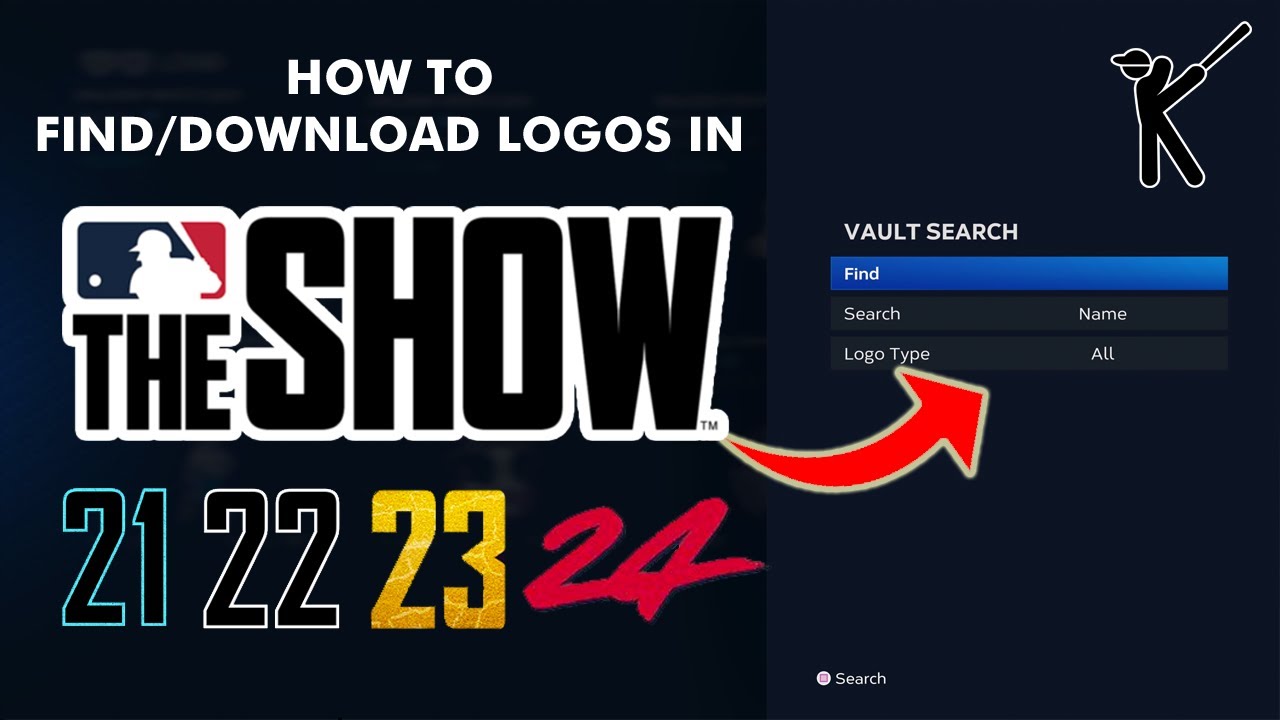 How To Find, Download, And Place Logos In Mlb The Show 21 And 22