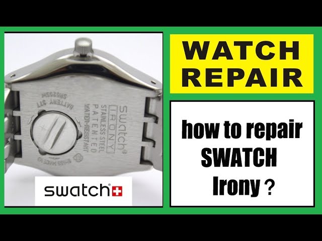 How To Repair A Swatch