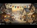 Market Morning in Velden’s Hollow — Fantasy Village Ambience | Bagpipes &amp; Panflutes