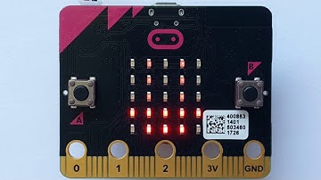 Python 14 BBC Microbit 利用陣列自訂動畫圖案