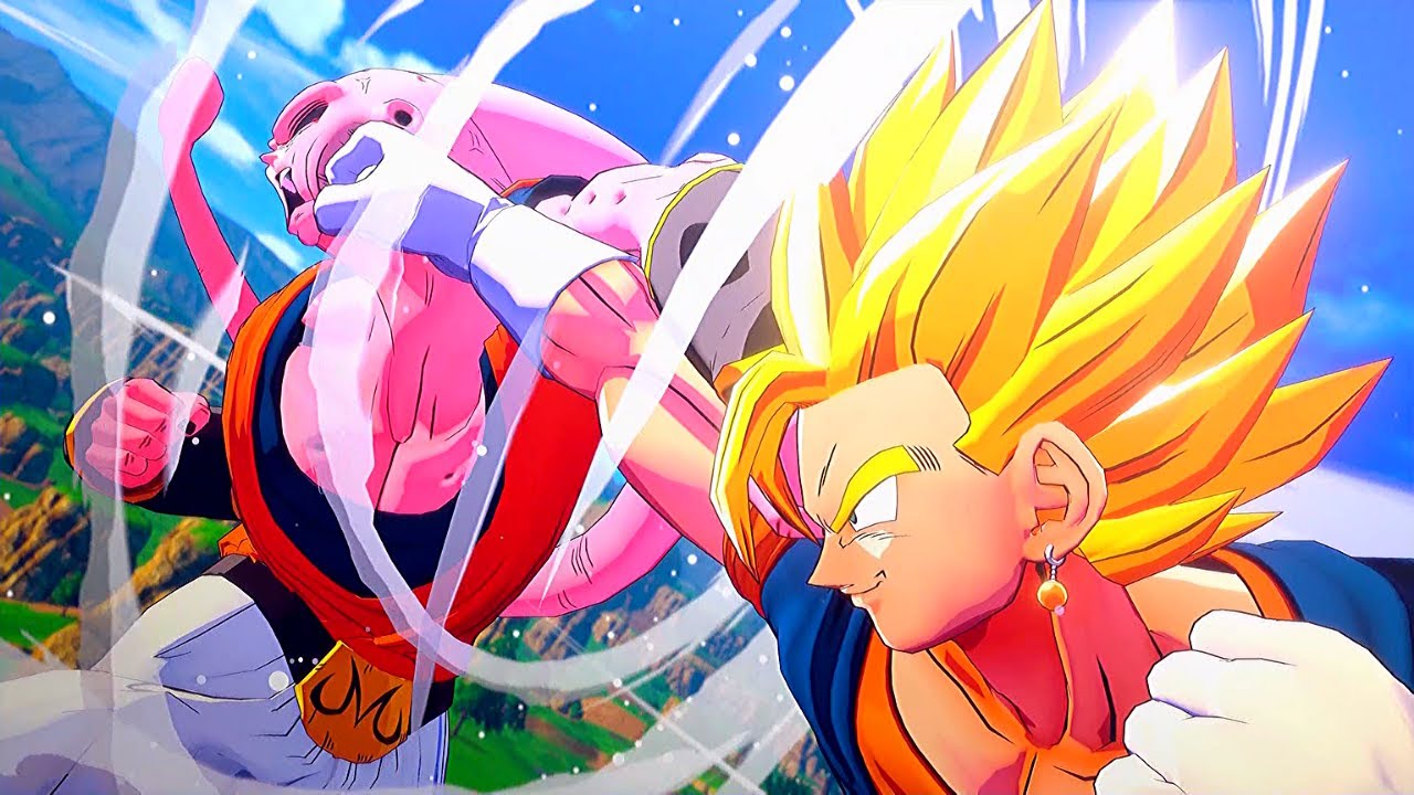 Vegito VS Super Buu Gameplay Boss Fight (HD) Dragon Ball Z Kakarot ...