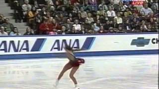 Worlds 2001 Ladies LP Irina Slutskaya RUS