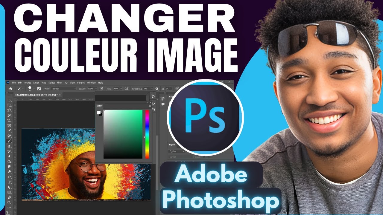 Changer La Couleur Dun Png Photoshop www.youtube.com