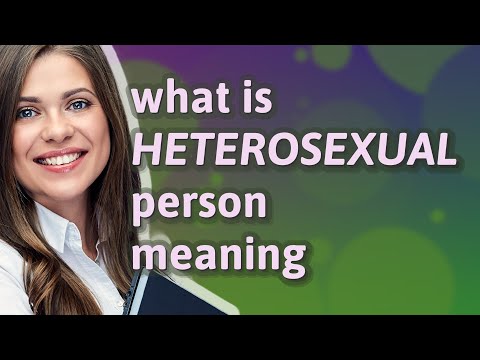 Heterosexual person |