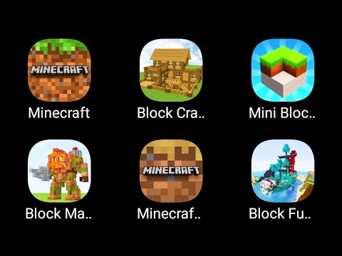Minecraft PE Full Version VS Block Crazy VS Mini Block VS Block Master VS Minecraft Trial VS Block