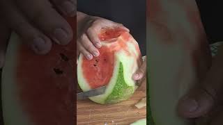 cutting watermelon ASMRasmr foodasmr cuttingfruit watermelon cutfruits cuttingasmr asmrsounds