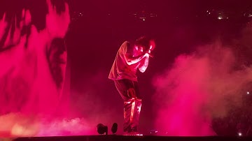 Post Malone performs Saint Tropez at Bankers Life Fieldhouse Indianapolis Indiana 2/9/20