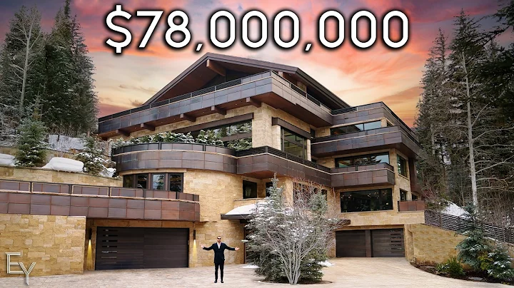 Touring the MOST EXPENSIVE Mega Mansion in Vail, Colorado!