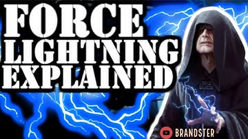 STAR WARS Lore Class - Force Lightning Explained In-Depth