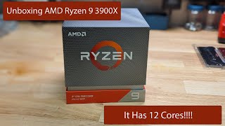 AMD Ryzen 9 3900x Unboxing and PC Build Video