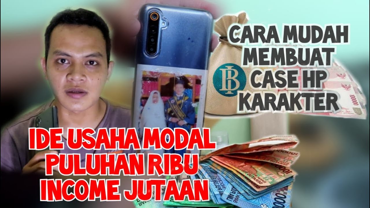 Cara membuat case hp dengan foto sendiri menggunakan kertas nasi