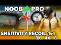 Best BGMI Sensitivity Setting - Pro Sensitivity Guide (Noob - Pro)