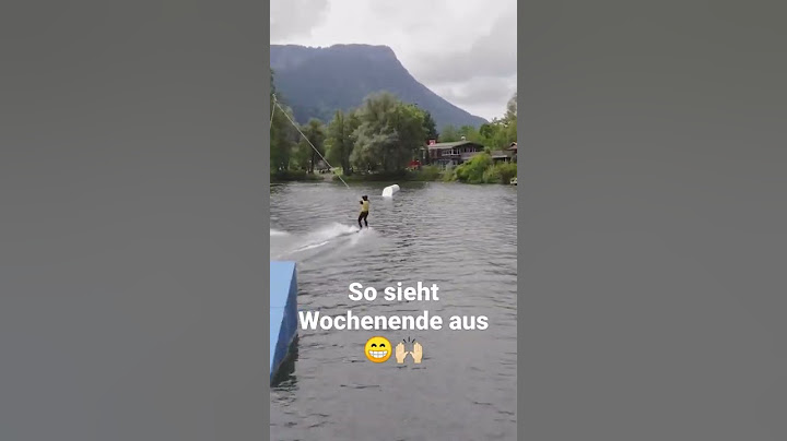 Wakeboarden im Allgäu 👌🏻