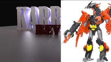 Transformers Prime Beast Hunters Commander class Predaking video review