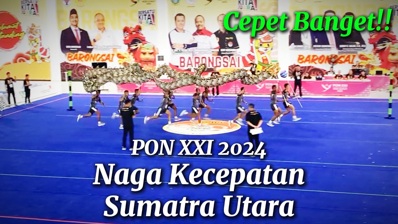 Naga Kecepatan Sumatra Utara PON XXI 2024 #liondance #nagakecepatan #pon2024