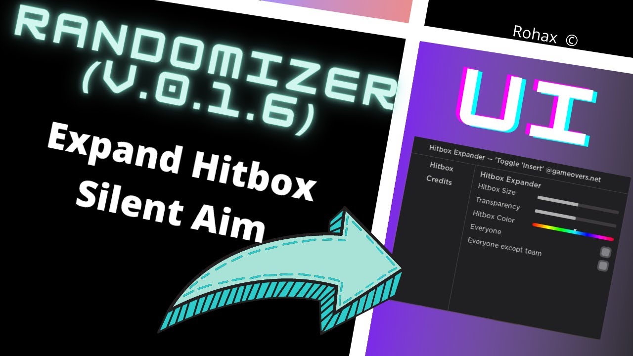 Randomizer (V.0.1.6) HitBox Expander [ Silent Aim ] Working ! - YouTube