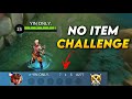 No item challenge in solo mythic rank