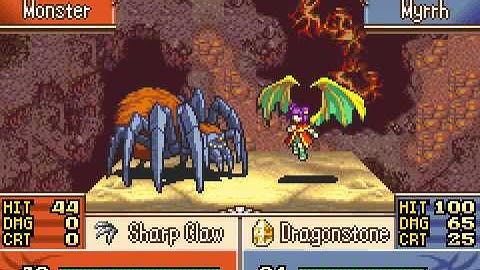 Fire Emblem - The Sacred Stones (GBA / Game Boy Advance) - Vizzed.com GamePlay